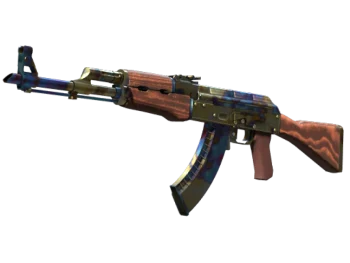StatTrak™ AK-47 | Case Hardened (Well-Worn)