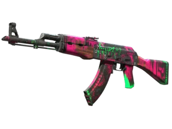 StatTrak™ AK-47 | Neon Revolution (Battle-Scarred)