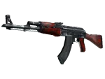 StatTrak™ AK-47 | Red Laminate (Battle-Scarred)