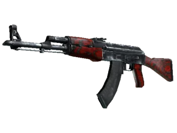 StatTrak™ AK-47 | Red Laminate (Battle-Scarred)
