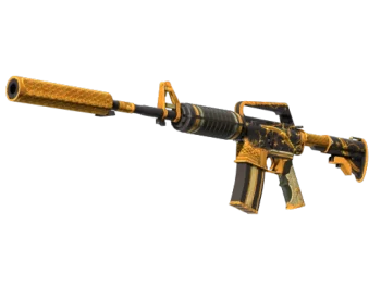 StatTrak™ M4A1-S | Golden Coil (Well-Worn)