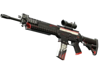StatTrak™ SG 553 | Cyrex (Battle-Scarred)