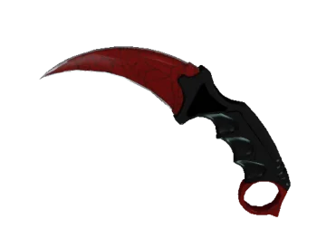 ★ Karambit | Crimson Web (Minimal Wear)