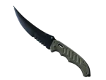 ★ StatTrak™ Flip Knife | Blue Steel (Field-Tested)
