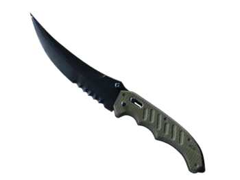 ★ StatTrak™ Flip Knife | Blue Steel (Field-Tested)