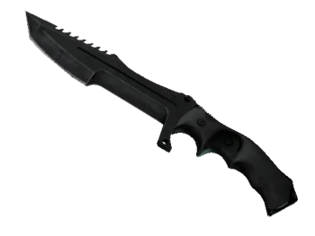 ★ StatTrak™ Huntsman Knife | Black Laminate (Minimal Wear)