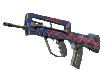 FAMAS | Afterimage (Well-Worn)