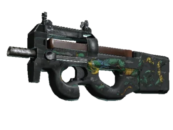 P90 | Emerald Dragon (Battle-Scarred)