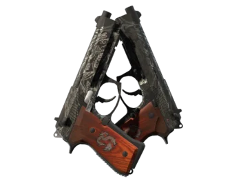StatTrak™ Dual Berettas | Dualing Dragons (Factory New)