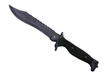 ★ StatTrak™ Bowie Knife | Blue Steel (Battle-Scarred)