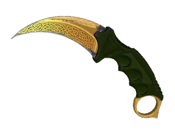 ★ StatTrak™ Karambit | Lore (Well-Worn)