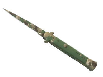 ★ StatTrak™ Stiletto Knife | Forest DDPAT (Field-Tested)