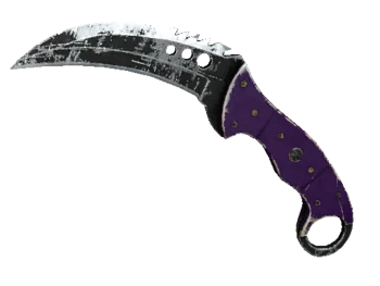 ★ StatTrak™ Talon Knife | Ultraviolet (Battle-Scarred)