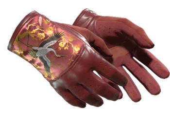 ★ Driver Gloves | Brocade Crane (Minimal Wear)