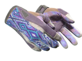 ★ Sport Gloves | Violet Beadwork (Well-Worn)