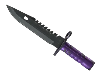 ★ StatTrak™ M9 Bayonet | Ultraviolet (Well-Worn)