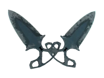 ★ StatTrak™ Shadow Daggers | Night (Battle-Scarred)