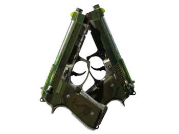 Dual Berettas | Cobra Strike (Battle-Scarred)