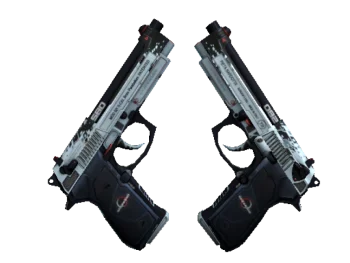 StatTrak™ Dual Berettas | Dezastre (Factory New)