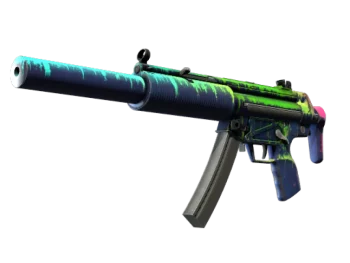 StatTrak™ MP5-SD | Phosphor (Well-Worn)