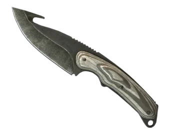 ★ Gut Knife | Black Laminate (Battle-Scarred)