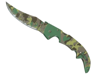 ★ StatTrak™ Falchion Knife | Boreal Forest (Well-Worn)