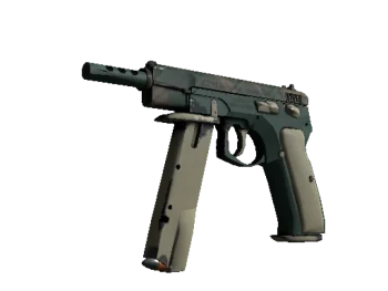 CZ75-Auto | Green Plaid (Well-Worn)