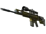 SCAR-20 | Brass (Well-Worn)