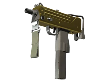 Souvenir MAC-10 | Gold Brick (Minimal Wear)