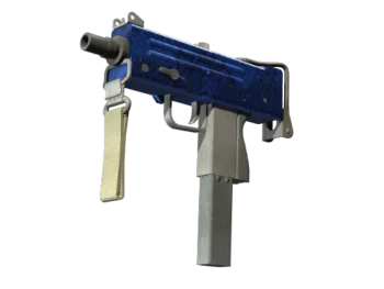 Souvenir MAC-10 | Lapis Gator (Field-Tested)