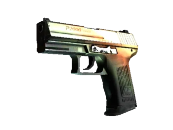Souvenir P2000 | Amber Fade (Minimal Wear)