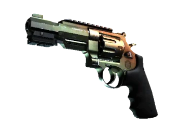 Souvenir R8 Revolver | Amber Fade (Field-Tested)
