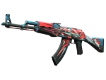 StatTrak™ AK-47 | Point Disarray (Well-Worn)
