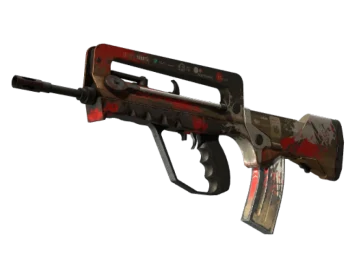 StatTrak™ FAMAS | Roll Cage (Battle-Scarred)