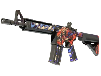 StatTrak™ M4A4 | 龍王 (Dragon King) (Battle-Scarred)