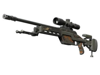 StatTrak™ SSG 08 | Death's Head (Battle-Scarred)