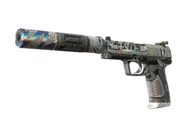 USP-S | Spiral Glitch (Minimal Wear)