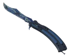 ★ Butterfly Knife | Bright Water (Well-Worn)