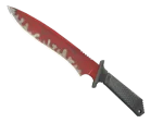 ★ Classic Knife | Crimson Web (Well-Worn)
