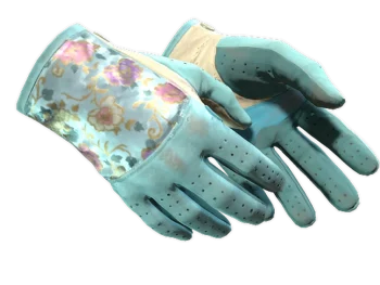 ★ Driver Gloves | Brocade Flowers (Well-Worn)