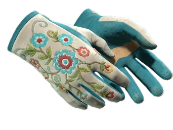 ★ Driver Gloves | Garden (Well-Worn)