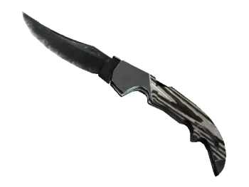 ★ Falchion Knife | Black Laminate (Factory New)