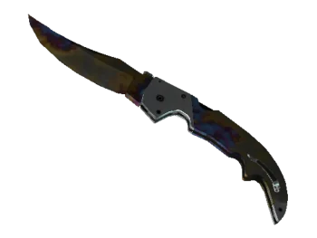 ★ Falchion Knife | Case Hardened (Minimal Wear)