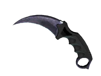 ★ Karambit | Blue Steel (Battle-Scarred)