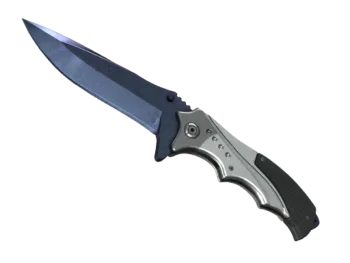 ★ Nomad Knife | Blue Steel (Battle-Scarred)