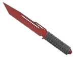 ★ Paracord Knife | Crimson Web (Well-Worn)