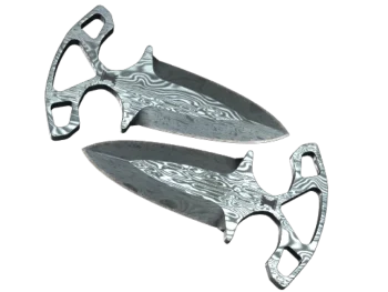 ★ Shadow Daggers | Damascus Steel (Battle-Scarred)