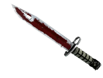 ★ StatTrak™ Bayonet | Crimson Web (Battle-Scarred)