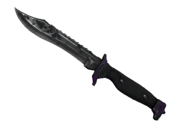 ★ StatTrak™ Bowie Knife | Ultraviolet (Battle-Scarred)