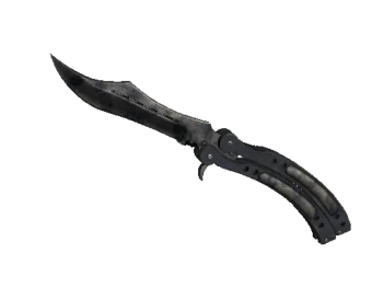 ★ StatTrak™ Butterfly Knife | Stained (Battle-Scarred)